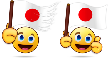Emoji Japan steigend Sonne Flagge png