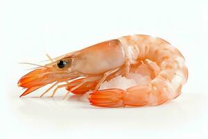 Delectable Fresh shrimp. Generate Ai photo