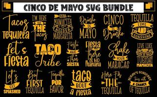 Cinco De Mayo Bundle vector