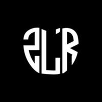 ZLR letter logo creative design. ZLR unique design. vector