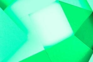 Abstract geometric paper shapes background design photo