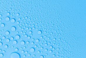 Colorful Water drops background design photo