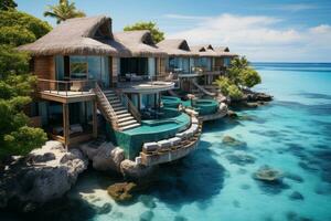 Luxury resort for traveling photo