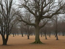 árbol hermosa cerca arriba imagen ai generado foto