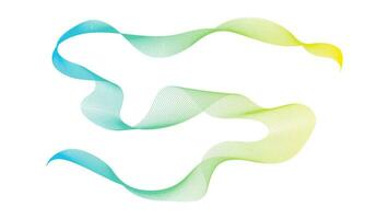 Abstract backdrop with wave gradient lines vector