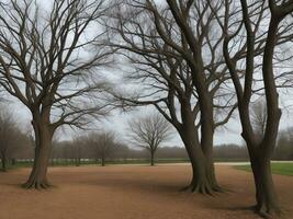 árbol hermosa cerca arriba imagen ai generado foto