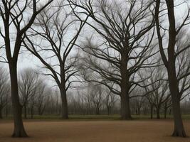 tree beautiful close up image ai generated photo
