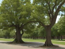 árbol hermosa cerca arriba imagen ai generado foto