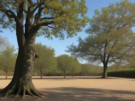 árbol hermosa cerca arriba imagen ai generado foto