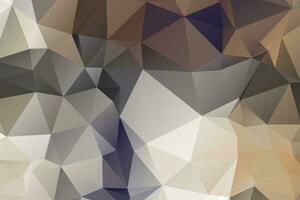 Abstract Gray background, low poly textured triangle shapes in random pattern, trendy lowpoly background. vector