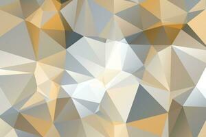 Abstract Gray background, low poly textured triangle shapes in random pattern, trendy lowpoly background. vector