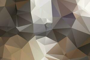 Abstract Gray background, low poly textured triangle shapes in random pattern, trendy lowpoly background. vector