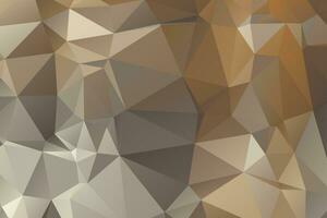 Abstract Gray background, low poly textured triangle shapes in random pattern, trendy lowpoly background. vector