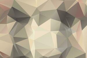 Abstract Gray background, low poly textured triangle shapes in random pattern, trendy lowpoly background. vector