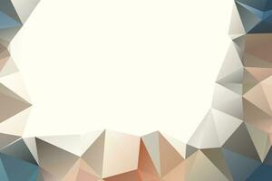 Abstract Gray background, low poly textured triangle shapes in random pattern, trendy lowpoly background. vector