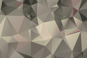 Abstract Gray background, low poly textured triangle shapes in random pattern, trendy lowpoly background. vector