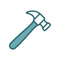 hammer icon vector design template simple and clean