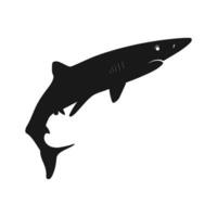 shark icon vector