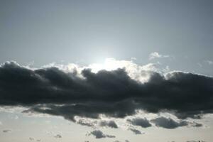 hora lapso de nubes lapso de tiempo foto