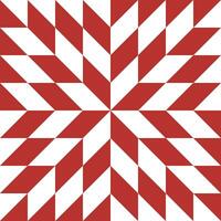 Red Geometric seamless pattern with rhombuses. Abstract textured background design. Modern elegant wallpaper. vector