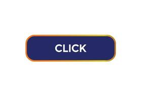 new click modern, website, click button, level, sign, speech, bubble  banner, vector