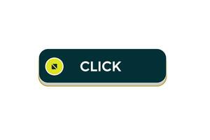 new click modern, website, click button, level, sign, speech, bubble  banner, vector