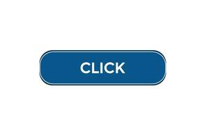 new click modern, website, click button, level, sign, speech, bubble  banner, vector