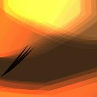 Abstract background with orange and yellow colors vector