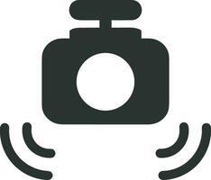 Camera photography icon symbol vector image. Illustration of multimedia photographic lens graphic design image