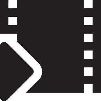 Camera photography icon symbol vector image. Illustration of multimedia photographic lens graphic design image