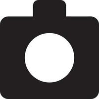 Camera photography icon symbol vector image. Illustration of multimedia photographic lens graphic design image