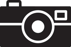 Camera photography icon symbol vector image. Illustration of multimedia photographic lens graphic design image