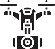 Camera photography icon symbol vector image. Illustration of multimedia photographic lens graphic design image