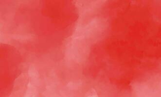 Red watercolor stain background vector