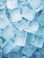 Ice cube background, ice cube texture, or background. AI Generated photo
