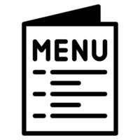 fast food menu icon vector