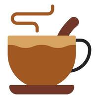 Coffee bug icon vector