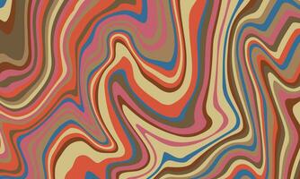 Psychedelic groovy background. Colorful abstract background. vector