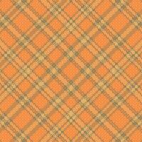 Tartan plaid pattern with texture and coffee color. vector