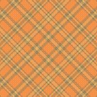 Tartan plaid pattern with texture and coffee color. vector