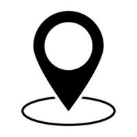 Pin point,location map vector icon for graphic design, logo, web site, social media, mobile app, ui