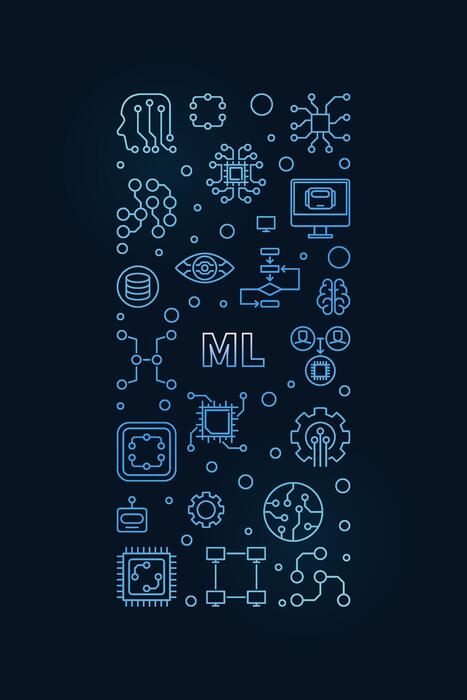 Machine Learning Logo Vector Art, Icons, and Graphics for Free Download