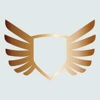 wings icon. Wings vector design illustration. Wings icon simple sign