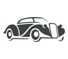 icono de vector de plantilla de logotipo de coche automático