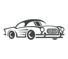 icono de vector de plantilla de logotipo de coche automático