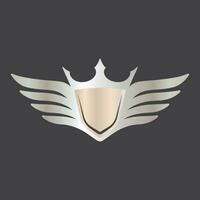 wings icon. Wings vector design illustration. Wings icon simple sign