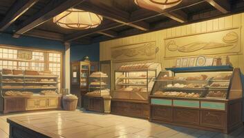 Bakery General Store Graphic Novel Anime Manga Wallpaper photo