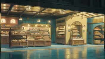 Bakery General Store Graphic Novel Anime Manga Wallpaper photo