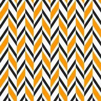naranja y negro espina de pescado modelo. espina de pescado vector modelo. sin costura geométrico modelo para ropa, envase papel, fondo, fondo, regalo tarjeta.