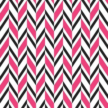 Pink and black herringbone pattern. Herringbone vector pattern. Seamless geometric pattern for clothing, wrapping paper, backdrop, background, gift card.